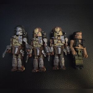Predator Minimates Series 1 mini-figures by Diamond Select Toys